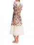 MALINA KLÄNNING LEONI SILK WINE PEONY