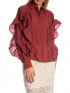 COPENHAGEN MUSE SKJORTA MOLLY RED PEAR