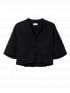 DAGMAR KOFTA SHORT WOOL BLACK