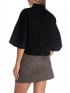 DAGMAR KOFTA SHORT WOOL BLACK