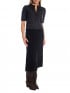 GANT KJOL SUPERFINE LAMBSWOOL BLACK