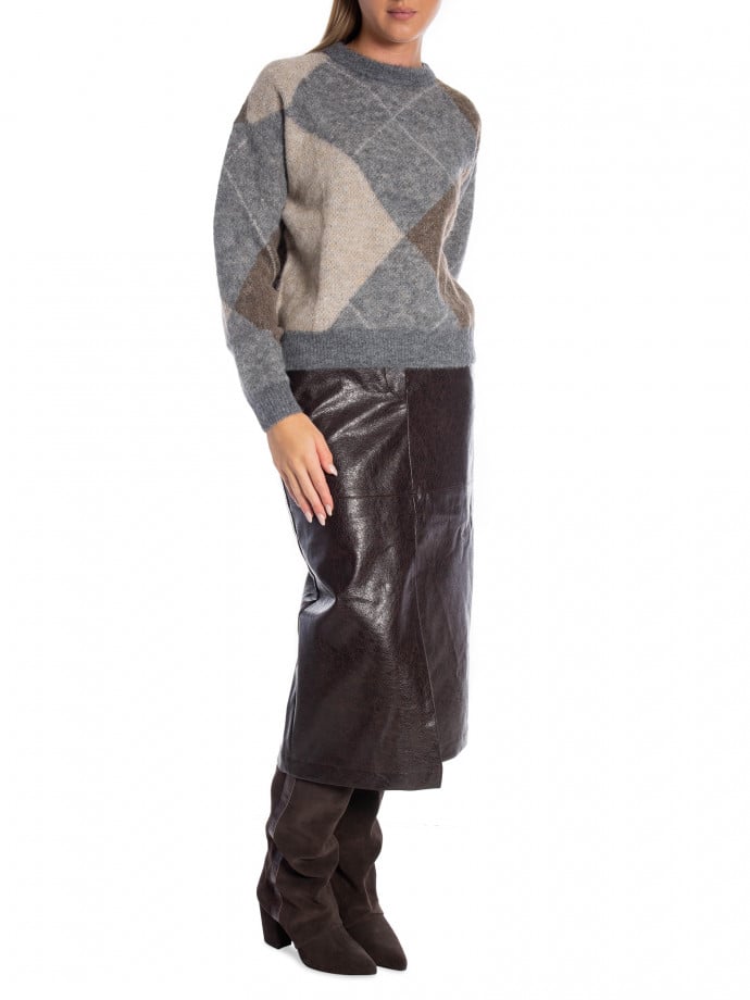 MINUS TRÖJA REVEA KNIT PULLOVER CARAFE 