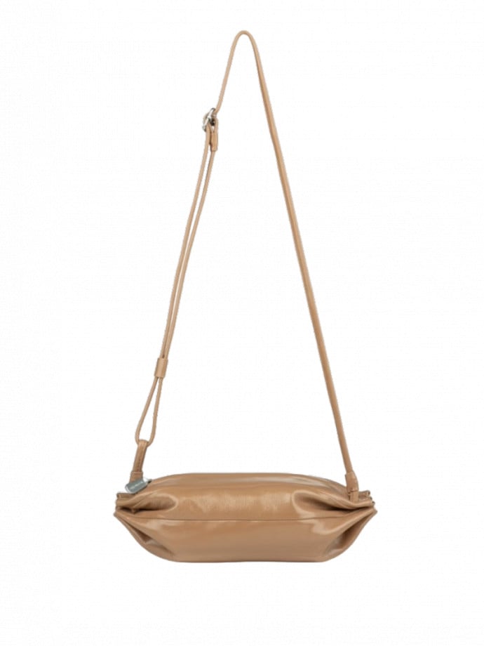 MARIMEKKO VÄSKA PIKKU KARLA PATENT BROWN