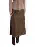 COPPEROSE KJOL SUEDE BROWN