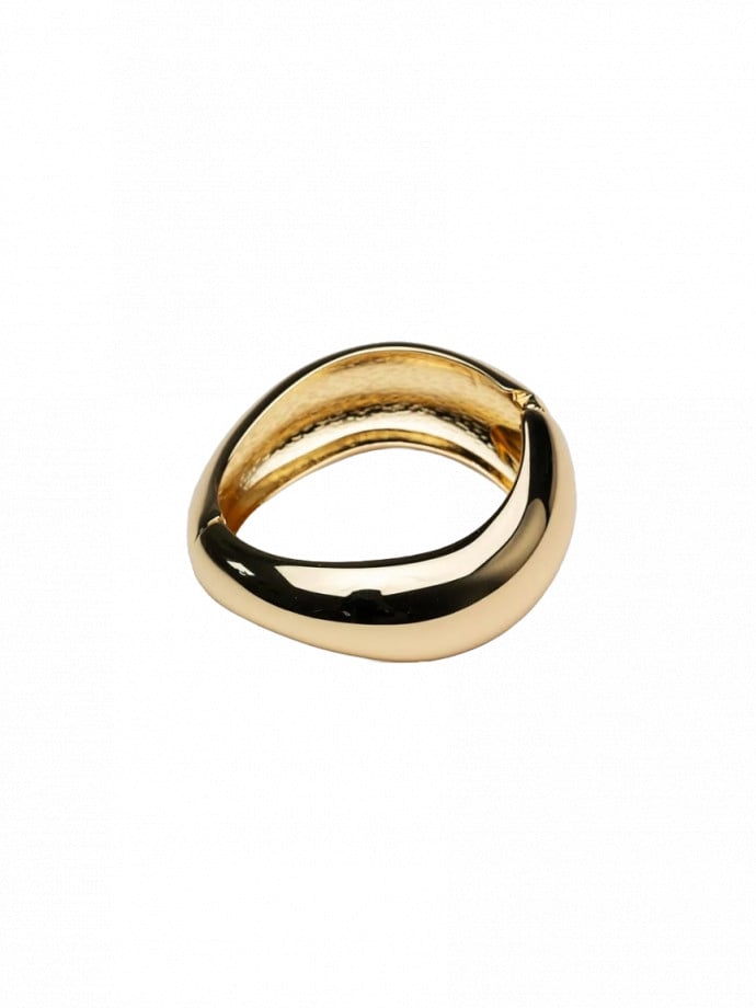 BOW19 DETAILS ARMBAND WAVE BRACELET GOLD