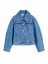 BY MALENE BIRGER JACKA VILLIES MID BLUE