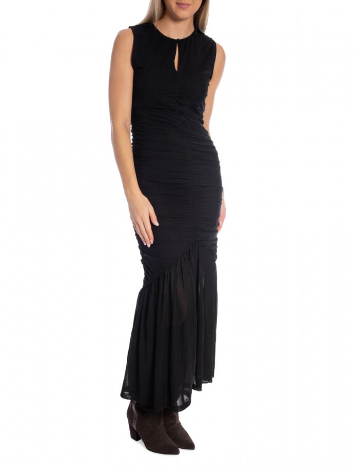 NEO NOIR KLÄNNING MARKENI MESH BLACK