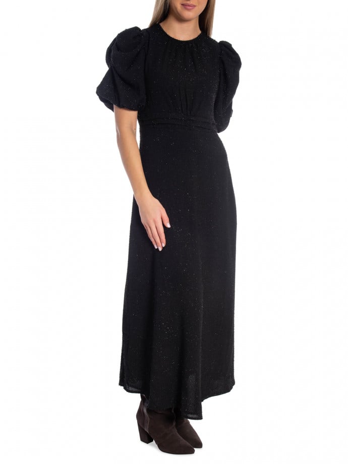 NEO NOIR KLÄNNING KIKKA GLITZ BLACK