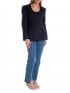 DAGMAR KAVAJ SB COLLARLESS DARK NAVY