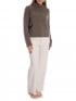 FILIPPA K TRÖJA MIKA YAK DARK TAUPE MELANGE