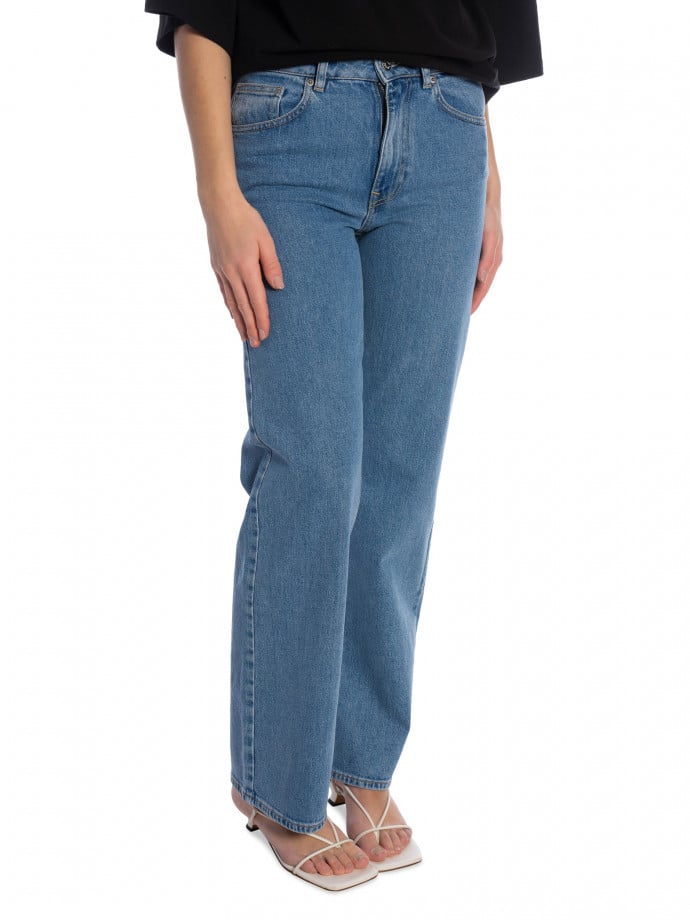 SELECTED FEMME JEANS STRAIGHT BEA-KORI BLUE DENIM