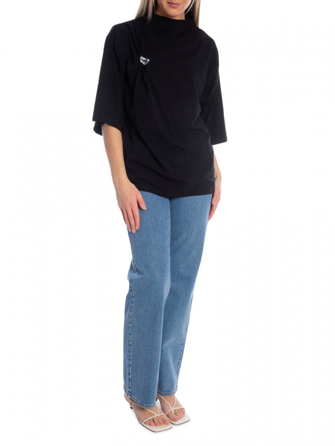 SELECTED FEMME JEANS STRAIGHT BEA-KORI BLUE DENIM