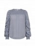 CO'COUTURE BLUS KESI DRAPE SLEEVE PALE BLUE