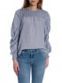 CO'COUTURE BLUS KESI DRAPE SLEEVE PALE BLUE