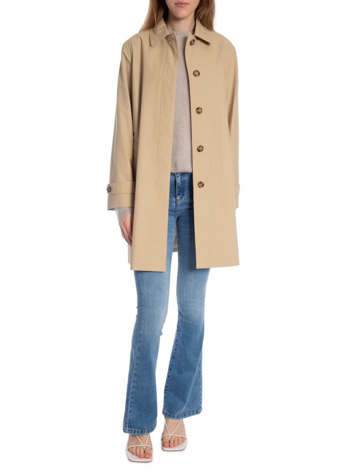 GANT JACKA CAR PLAZA TAUPE