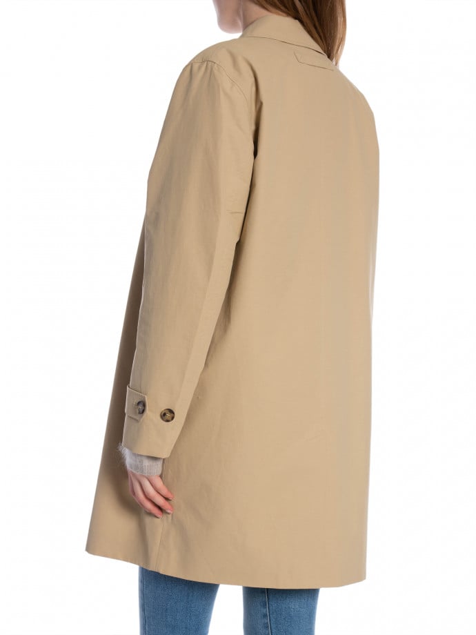 GANT JACKA CAR PLAZA TAUPE