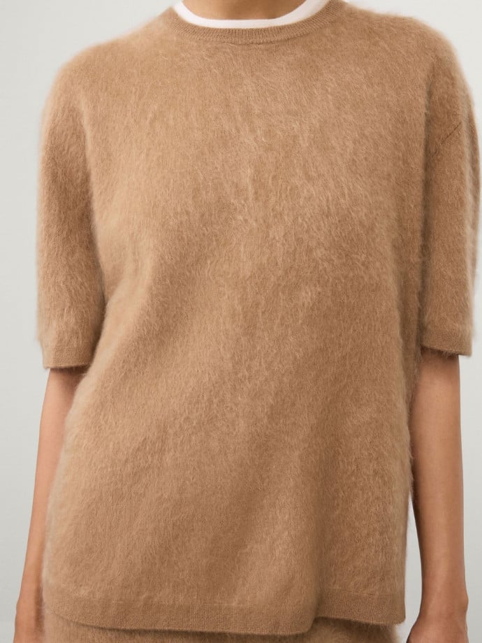 LISA YANG TOPP MAREN TOFFEE BRUSHED