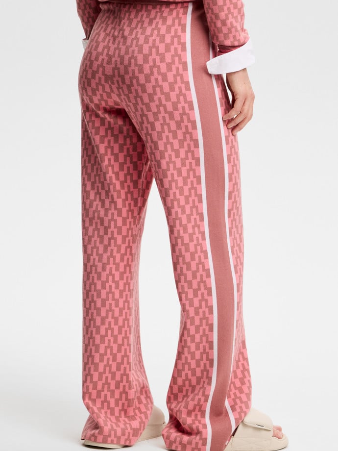 J.LINDEBERG BYXA KERA JACQUARD STACK ROSE