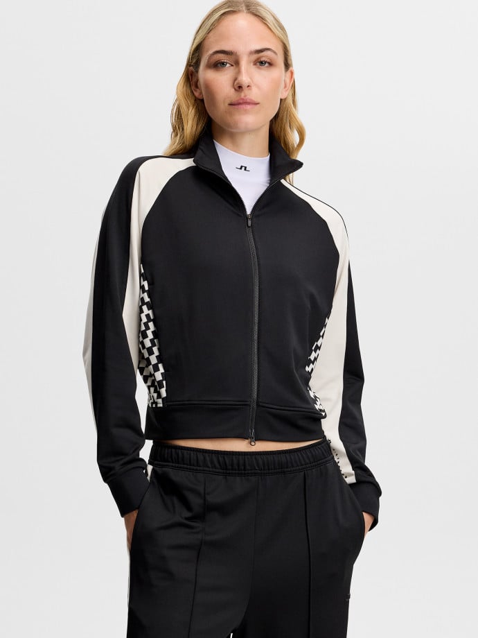 J.LINDEBERG JACKA FABIOLA TRACK BLACK