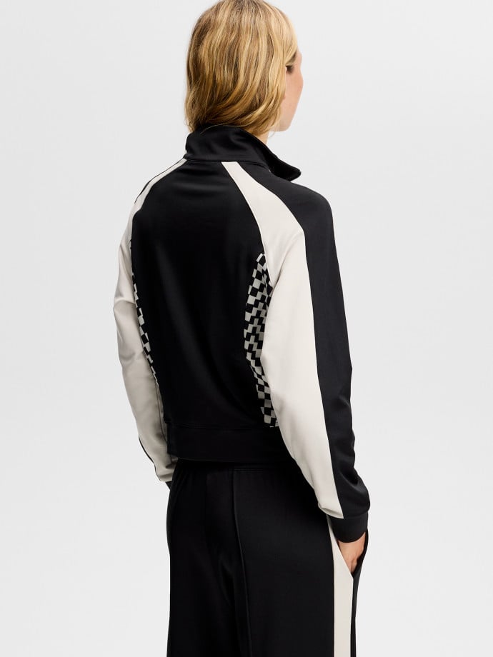 J.LINDEBERG JACKA FABIOLA TRACK BLACK
