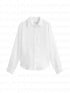 GANT SKJORTA REG LINEN WHITE