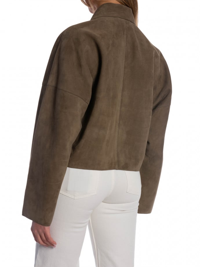 FILIPPA K JACKA SUEDE COACH OLIVE GREEN