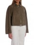FILIPPA K JACKA SUEDE COACH OLIVE GREEN