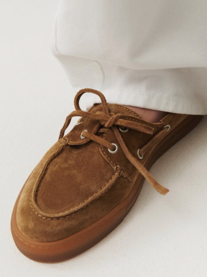 COPENHAGEN STUDIOS LOAFERS CPH160 SUEDE NEW BROWN
