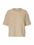 SELECTED FEMME TOPP LULU 2/4 BIRCH 