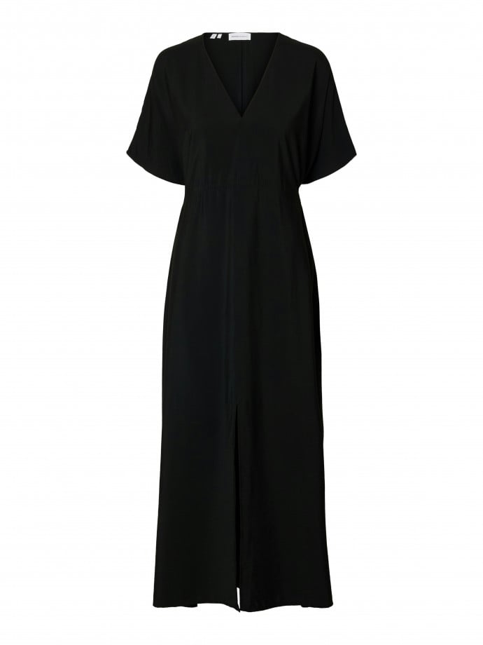 SELECTED FEMME KLÄNNING LINABLACK