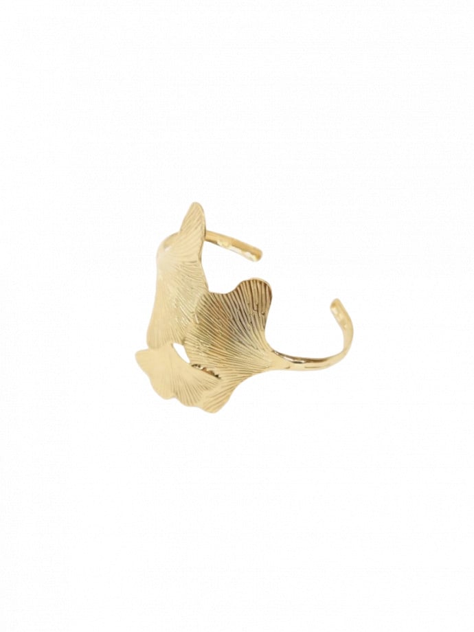 ARMBAND HAMMERED STAINLESS STEEL GOLD