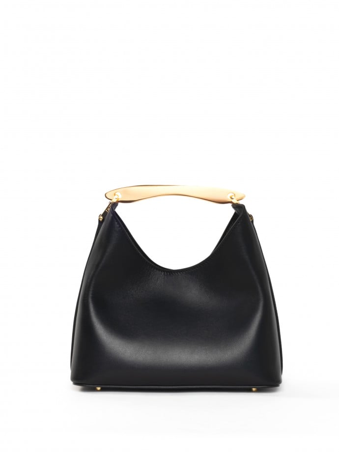ELLEME VÄSKA SMALL BOOMERANG BLACK GOLD