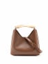 ELLEME VÄSKA SMALL BOOMERANG COGNAC