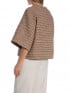 NEO NOIR JACKA ROSELLA BOUCLE MINI TAUPE