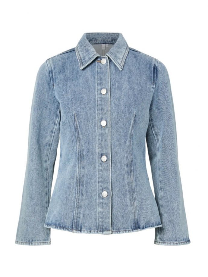 Y.A.S SKJORTA YASLECCO DENIM LIGHT BLUE 