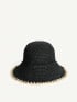 BY MALENEBIRGER HATT STRAWILLA BLACK