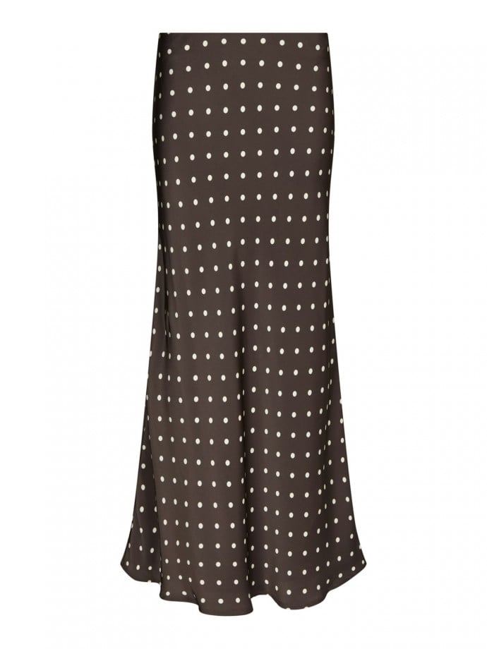 NEO NOIR KJOL VISO DOT DARK BROWN
