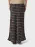 NEO NOIR KJOL VISO DOT DARK BROWN