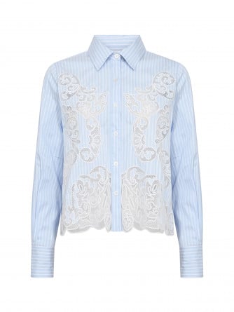LEVETE ROOM SKJORTA PIPPIN HEATHER COMBI