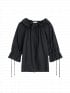 BY MALENE BIRGER BLUS DICTE VOILE BLACK