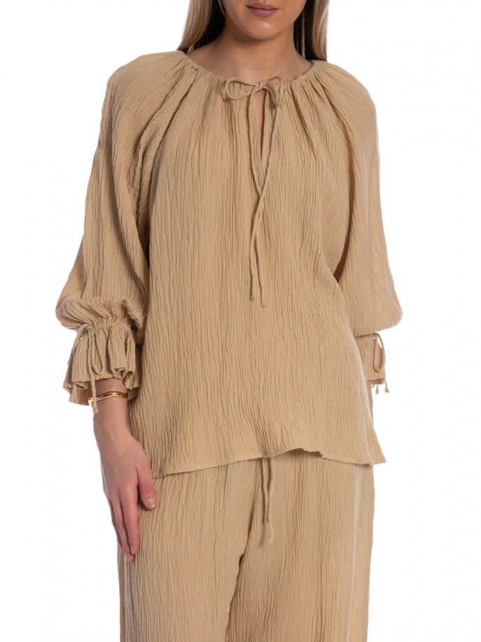 BY MALENE BIRGER BLUS ROSE WEAVE DARK SAND 