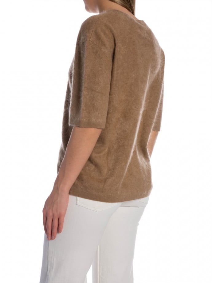 LISA YANG TOPP MAREN TOFFEE BRUSHED