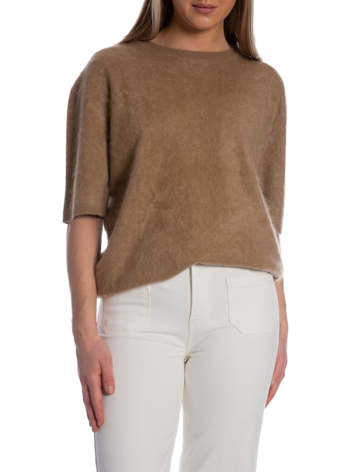 LISA YANG TOPP MAREN TOFFEE BRUSHED