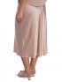 AHLVAR GALLERY KJOL HANA SATIN DUSTY PINK