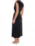 COPPEROSE KLÄNNING ELEGANCE WITH GOLD TONE BUCKLE BLACK