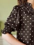 NEO NOIR BLUS DIANA DOT DARK BROWN