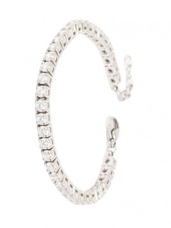 A&C OSLO ARMBAND TENNIS CZ SILVER