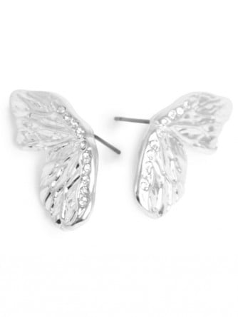 A&C OSLO ÖRHÄNGE LIGHT WINGS BIG SILVER