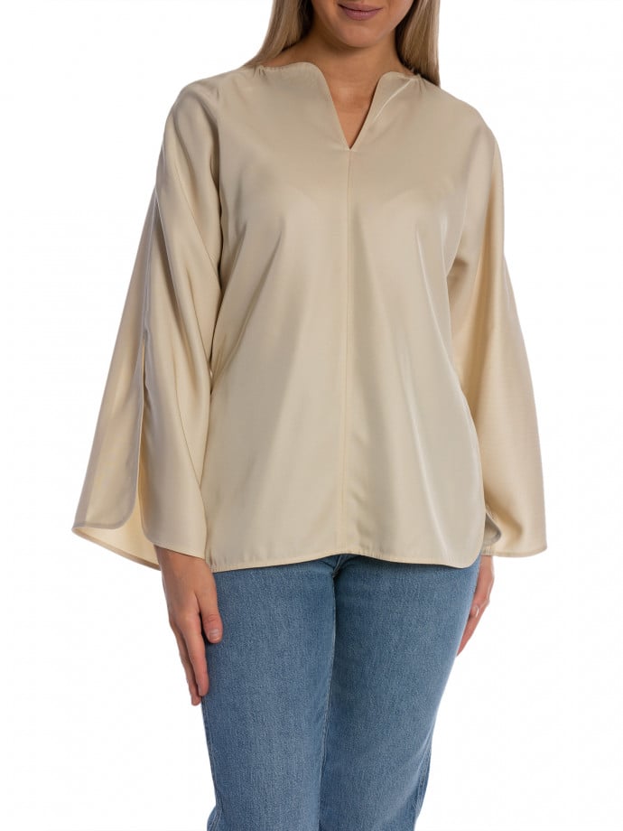 BY MALENE BIRGER BLUS CALIAS VANILLA CREAM