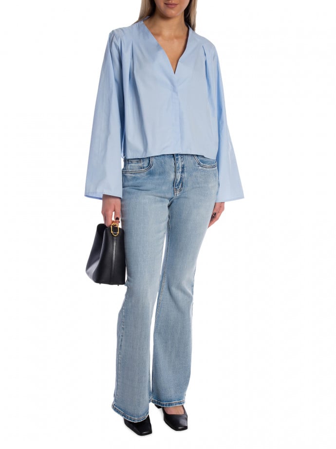 STYLEIN SKJORTA JAYLENE LIGHT BLUE